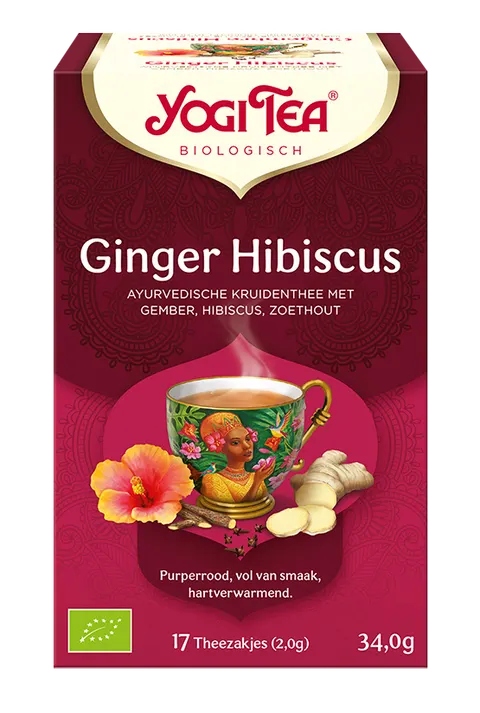 Herbata Ginger Hibiscus Yogi Tea