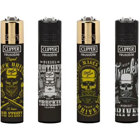 Zapalniczka Clipper - Driving Skulls