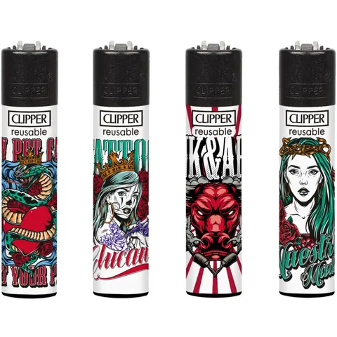Zapalniczka Clipper - Hard Tattoo 2
