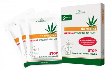 Plastry rozgrzewające Cannaderm Thermolka