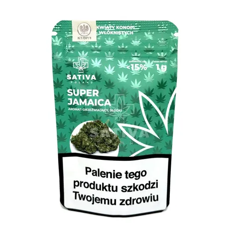 Susz konopny CBD ”Super Jamaica"