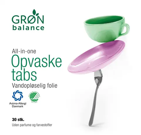 TABLETKI DO ZMYWAREK 30 szt. - GRON BALANCE