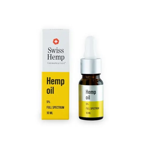 Olej CBD 5% 10ml pełne spectrum Swiss Hemp