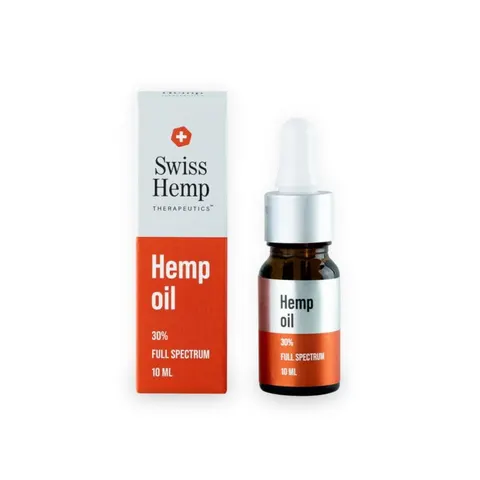 Olej CBD 30% 10ml pełne spectrum Swiss Hemp