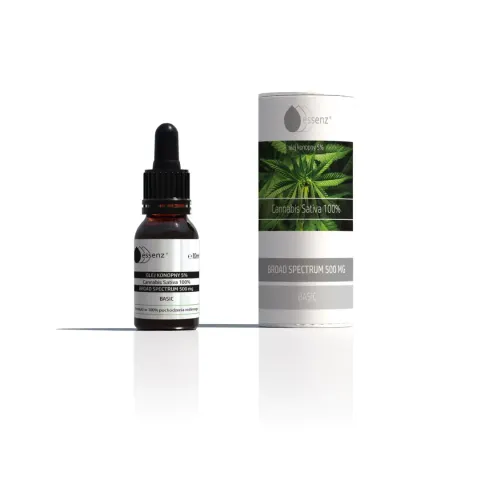Olej CBD 10% 10ml - dekarboxylowany Essenz