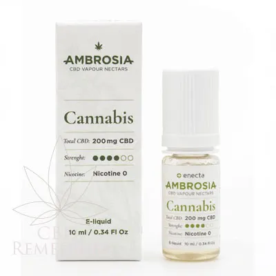 E-liquid CBD o smaku konopi 400mg 10ml Enecta | liquid konopny