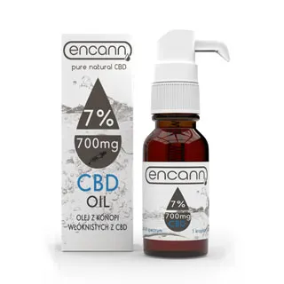 Olej CBD 7% - 700mg 10ml Encann