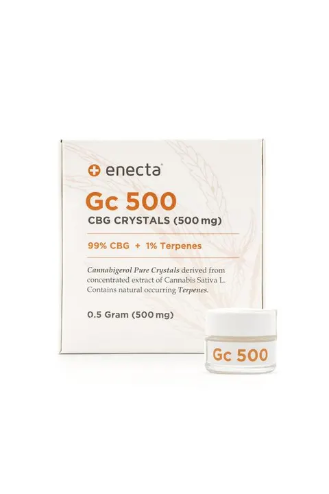 Kryształ CBG 99% Enecta 500mg kannabigerol