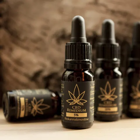 Olej CBD 5% 10ml oczyszczone CBD
