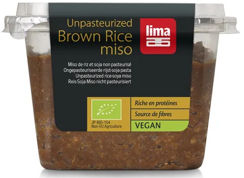 MISO BROWN RICE (PASTA Z SOI I RYŻU BRĄZOWEGO) BIO 300 g - LIMA