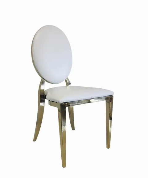 Krzesło Glamour oparcie stałe
