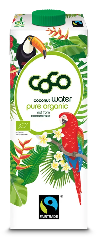 WODA KOKOSOWA FAIR TRADE BIO 1 L - COCO (DR MARTINS)