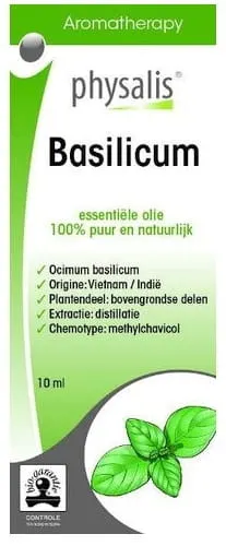OLEJEK ETERYCZNY BAZYLIA POSPOLITA EKO 10 ml - PHYSALIS