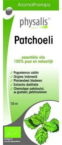 OLEJEK ETERYCZNY PACZULKA (PATCHOELI) BIO 10 ml - PHYSALIS