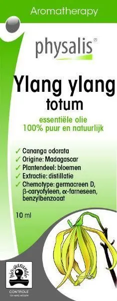 OLEJEK ETERYCZNY JAGODLIN WONNY (YLANG TOTUM) EKO 10 ml - PHYSALIS