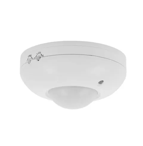Czujnik ruchu natynkowy 360st. IP20, 1200W, biały