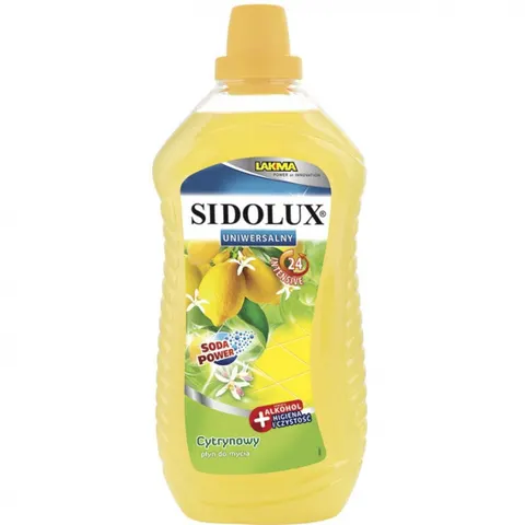 SIDOLUX Płyn uniwersalny do mycia CYTRYNA, 1 l