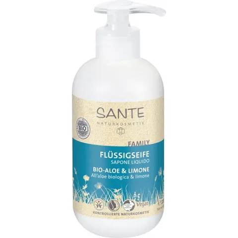 MYDŁO W PŁYNIE ALOES I CYTRYNA ECO 500 ml - SANTE
