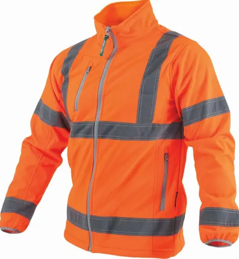 softshell odblaskowy pomarańczowy r ,S S-44041 STALCO PREMIUM