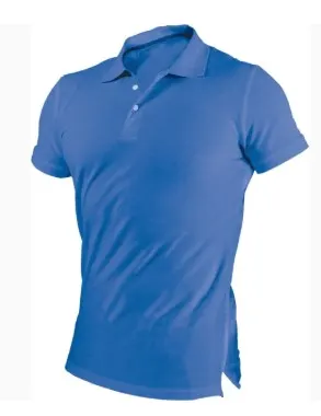Koszulka polo "GARU" niebieska r ,M S-44656 STALCO