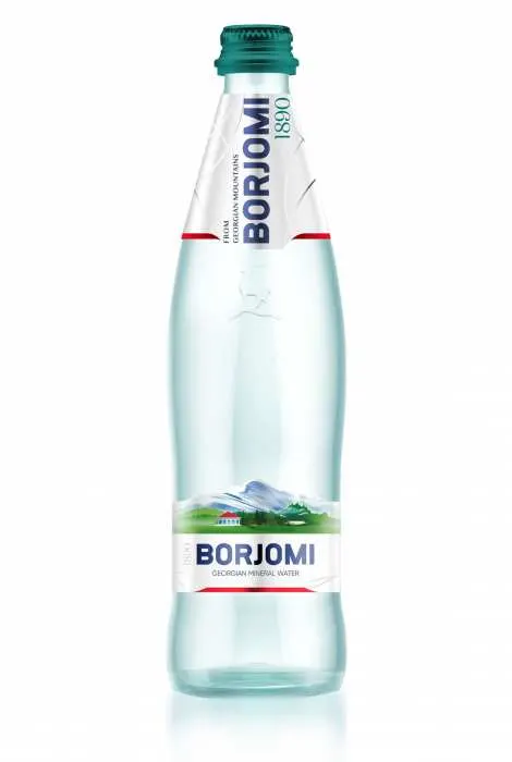 WODA MINERALNA GAZOWANA SZKŁO 500 ml - BORJOMI