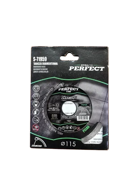Tarcza diamentowa 115mm ciągła S-71959 STALCO PERFECT