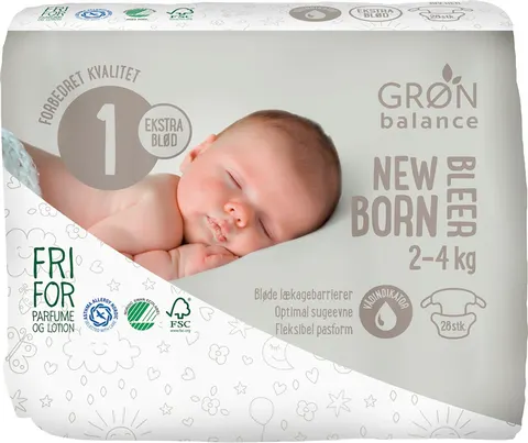 PIELUCHY NOWORODEK 2 - 4 kg (28 szt.) - GRON BALANCE