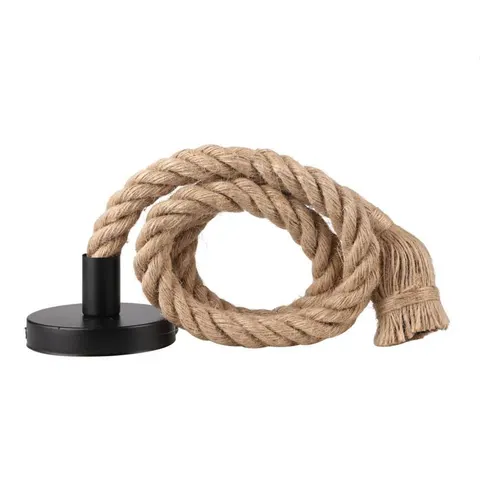 Zawiesie do lampy E27 100cm sznur brązowy, 31-04888 - Canellux