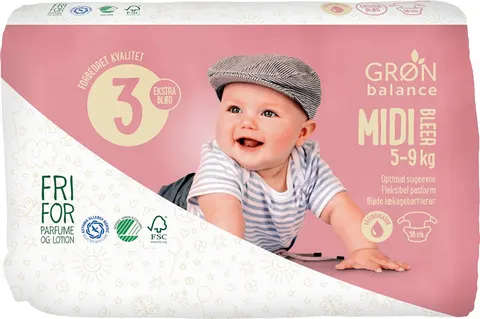 PIELUCHY MIDI 5 - 9 kg (56 szt.) - GRON BALANCE