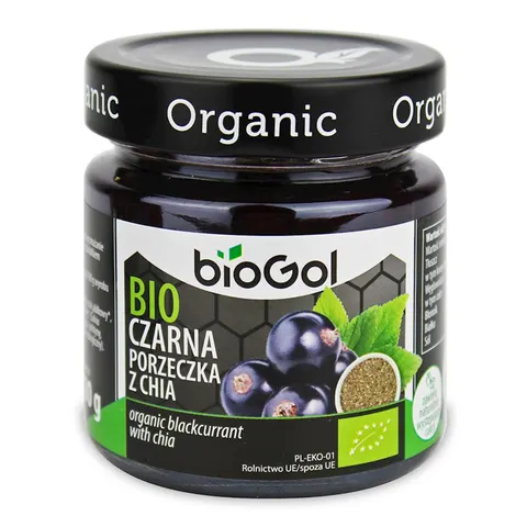 CZARNA PORZECZKA Z CHIA BIO 200 g - BIOGOL