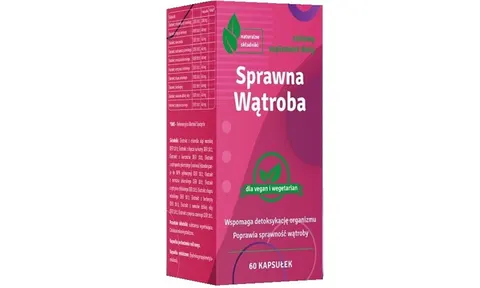 KAPSUŁKI NA SPRAWNĄ WĄTROBĘ 60 szt. - PASOLEK