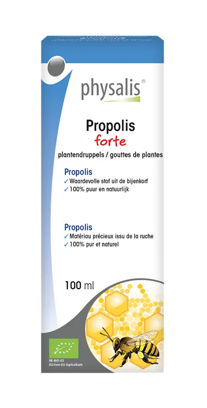 PROPOLIS FORTE EKSTRAKT W KROPLACH BIO 100 ml - PHYSALIS