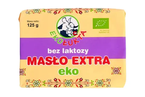MASŁO EXTRA BEZ LAKTOZY BIO 125 g - EKO ŁUKTA