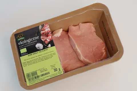 SCHAB SUROWY PLASTRY BIO 300 g - WASĄG (NA ZAMÓWIENIE)