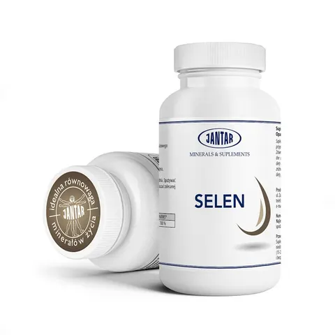 SELEN 60 KAPSUŁEK (55 mcg) - JANTAR