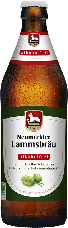 PIWO BEZALKOHOLOWE BIO 500 ml - NEUMARKTER LAMMSBRAU