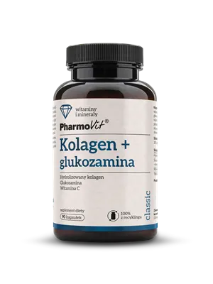 KOLAGEN + GLUKOZAMINA 90 KAPSUŁEK 68,9 g - PHARMOVIT (CLASSIC)