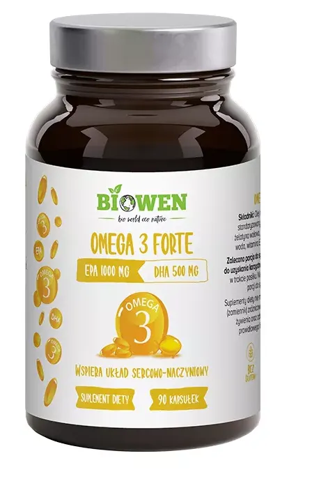 OMEGA 3 FORTE 90 KAPSUŁEK - HEMPKING (BIOWEN)