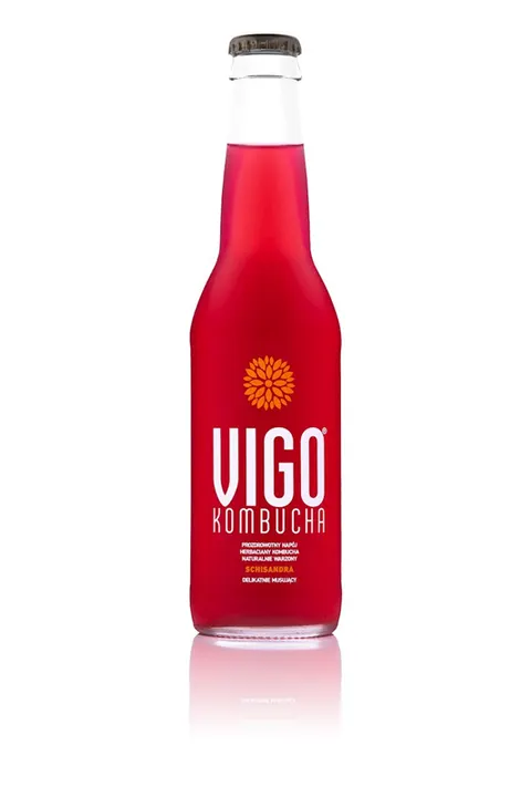 KOMBUCHA SCHISANDRA BEZGLUTENOWA 330 ml - VIGO