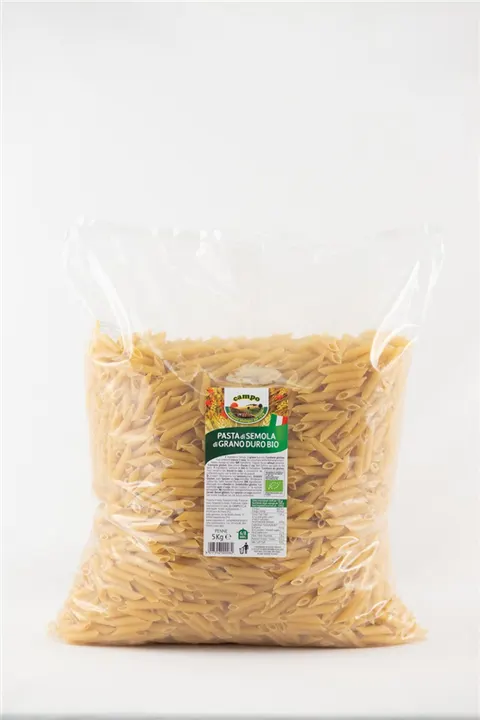 MAKARON (SEMOLINOWY) PENNE BIO 5 kg - HORECA