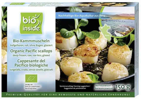 PRZEGRZEBKI PERUWIAŃSKIE MROŻONE BIO 150 g - BIO INSIDE