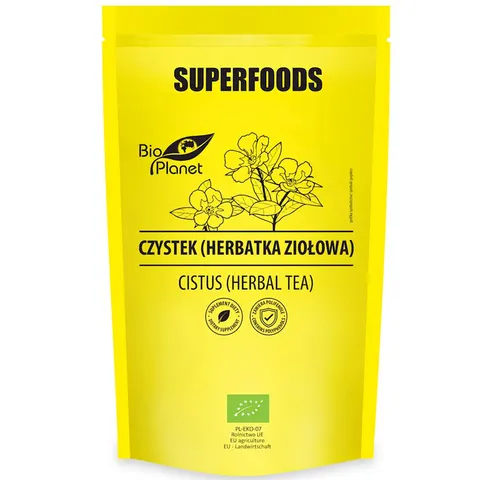 CZYSTEK (HERBATKA ZIOŁOWA) BIO 70 g - BIO PLANET