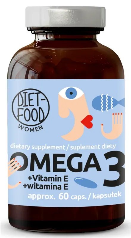 OMEGA-3 (2000 mg) 60 KAPSUŁEK - DIET-FOOD