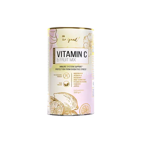WITAMINA C FRUIT MIX W PROSZKU 210 g - SO GOOD !