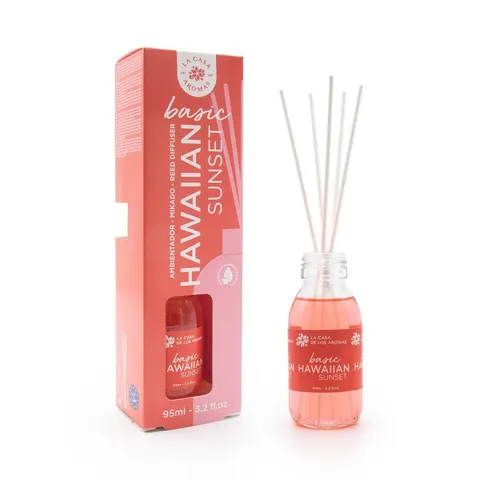 LA CASA DE LOS AROMAS BASIC Patyczki zapachowe HAWAIIAN SUNSET, 95 ml