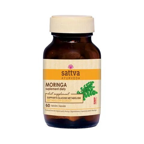 MORINGA EKSTRAKT (450 mg) 60 KAPSUŁEK - SATTVA