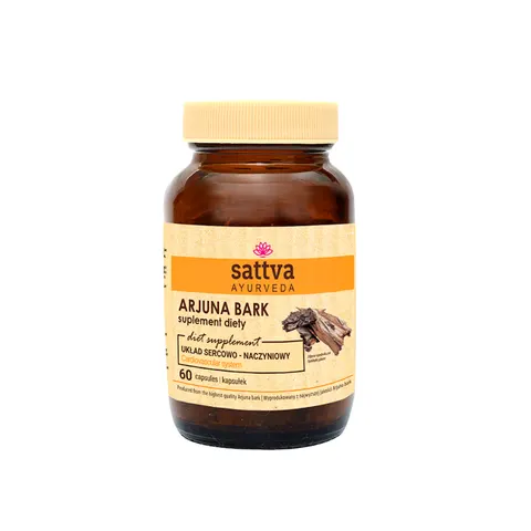ARJUNA BARK EKSTRAKT (450 mg) 60 KAPSUŁEK - SATTVA