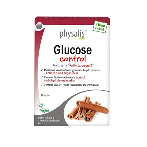 TABLETKI NA KONTROLĘ POZIOMU GLUKOZY 30 szt. - PHYSALIS