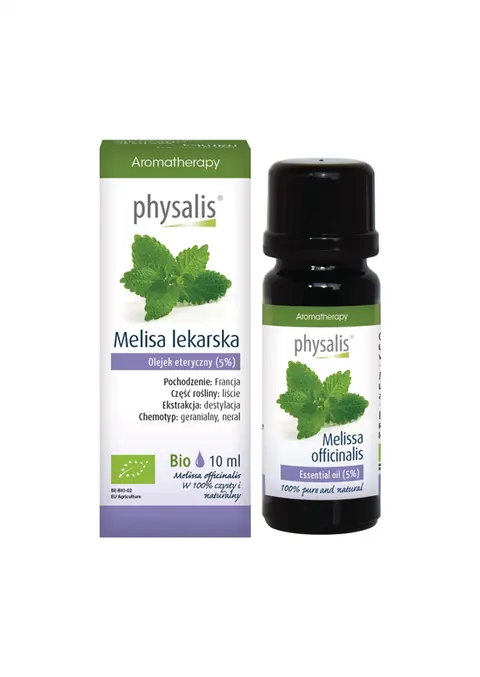 OLEJEK ETERYCZNY MELISA BIO 10 ml - PHYSALIS
