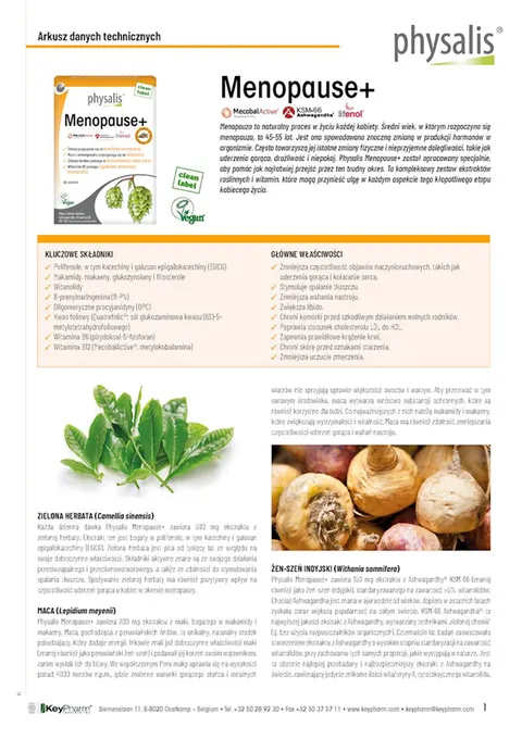 TABLETKI NA MENOPAUZĘ 30 szt. - PHYSALIS